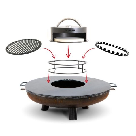 Palenisko ogrodowe Bonfeu Bonbowl Plus Ø80 FH3.800 N/A Palenisko ogrodowe Bonfeu Bonbowl Plus Ø80 FH3.800 N/A