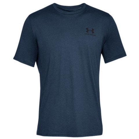 Koszulka Under Armour Sportstyle Left Chest SS M 1326799-408 L Koszulka Under Armour Sportstyle Left Chest SS M 1326799-408 L