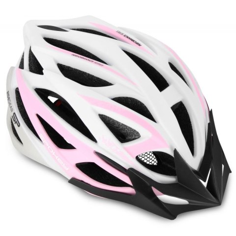 Kask rowerowy Spokoey MTB lekki z daszkiem r. 55-58 cm Femme 6506101000 55-58