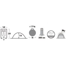 Namiot High Peak Stella 2 10131 N/A