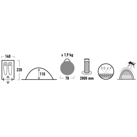 Namiot High Peak Stella 2 10131 N/A Namiot High Peak Stella 2 10131 N/A