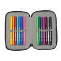 Piórnik Real Madryt double filled pencil case 29 pcs 412554854 wielokolorowy