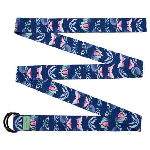 Pasek do jogi Spokey Tht Bloom Belt SPK-944492 Czarny Pasek do jogi Spokey Tht Bloom Belt SPK-944492 Czarny
