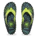 Japonki Gumbies Islander Flip-Flops Lime Hibiscus GU-FFISL148 43
