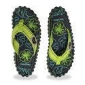 Japonki Gumbies Islander Flip-Flops Lime Hibiscus GU-FFISL148 43