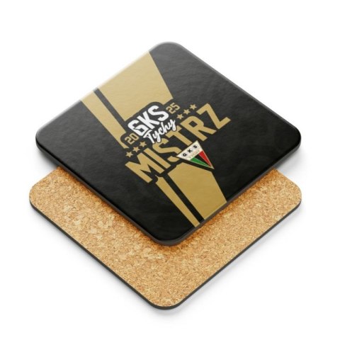 Kubek z podkładką GKS Tychy Mistrz Polski 2025 SREBGKS-KUBP-MIS A Kubek z podkładką GKS Tychy Mistrz Polski 2025 SREBGKS-KUBP-MIS A
