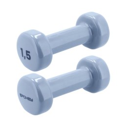 Hantle winylowe Spokey Shape 2x1,5 kg 941964 N/A