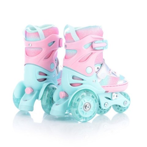 Rolkowrotki regulowane FunActiv Twixer Girl Jr 1000000012 26-30 Rolkowrotki regulowane FunActiv Twixer Girl Jr 1000000012 26-30