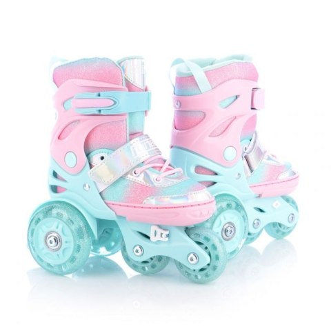 Rolkowrotki regulowane FunActiv Twixer Girl Jr 1000000012 31-35 Rolkowrotki regulowane FunActiv Twixer Girl Jr 1000000012 31-35