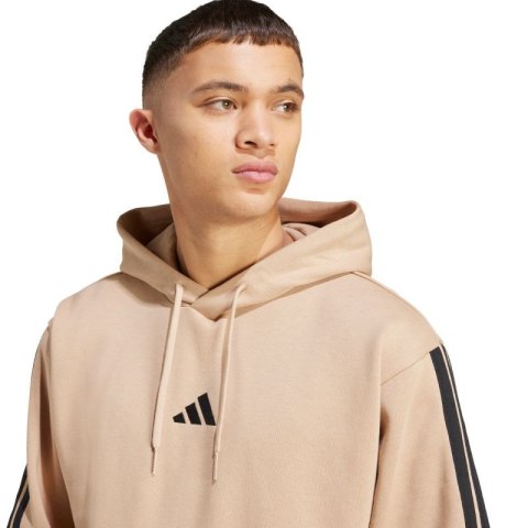 Bluza adidas Essentials 3-Stripes Fleece Hoodie M JX0695 L Bluza adidas Essentials 3-Stripes Fleece Hoodie M JX0695 L