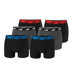 Bokserki Puma Boxershorts 6-pak M 1000035474468010 XXL