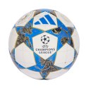 Piłka nożna adidas UCL Mini 25/26 League Stage biało-niebiesko-złota JP1544 1