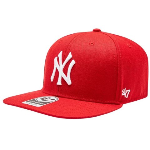 Czapka z daszkiem 47 Brand MLB New York Yankees No Shot Cap B-NSHOT17WBP-RD One size