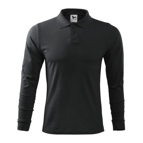 Koszulka polo Malfini Single J. LS M MLI-21194 ebony gray L Koszulka polo Malfini Single J. LS M MLI-21194 ebony gray L