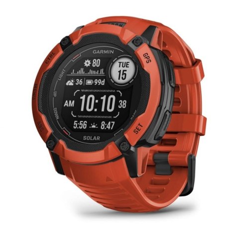 Zegarek sportowy Garmin Instinct 2X SOLAR Czerwony N/A Zegarek sportowy Garmin Instinct 2X SOLAR Czerwony N/A