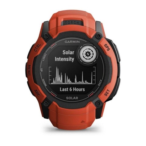 Zegarek sportowy Garmin Instinct 2X SOLAR Czerwony N/A Zegarek sportowy Garmin Instinct 2X SOLAR Czerwony N/A