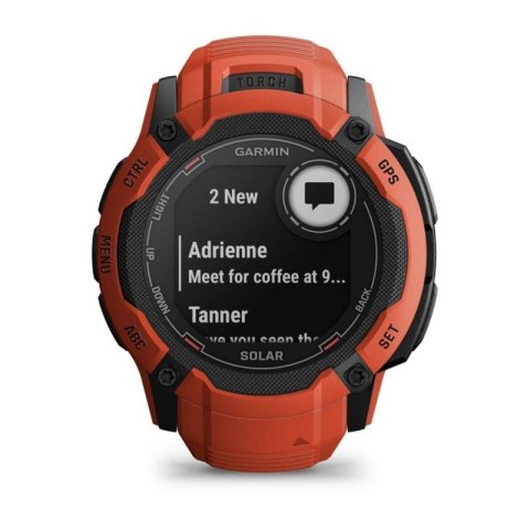 Zegarek sportowy Garmin Instinct 2X SOLAR Czerwony N/A Zegarek sportowy Garmin Instinct 2X SOLAR Czerwony N/A