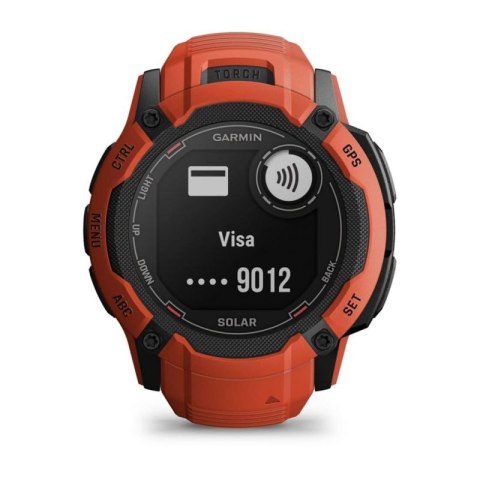 Zegarek sportowy Garmin Instinct 2X SOLAR Czerwony N/A Zegarek sportowy Garmin Instinct 2X SOLAR Czerwony N/A