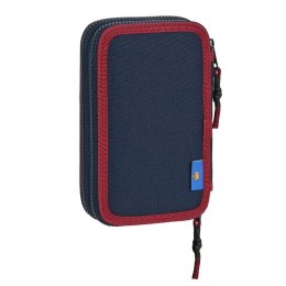 Piórnik z wyposażeniem FC Barcelona double filled pencil case 28 PCS 412225854 granatowy