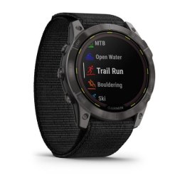 Zegarek sportowy Garmin Enduro 2 Solar Black Carbon Gray DLC Ti Ultrafit Band 010-02754-01 N/A