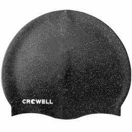 Czepek pływacki silikonowy Crowell Recycling Pearl czarny kol.1 134 cm