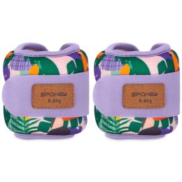 Obciążenia na kostki i nadgarstki Spokey HOME JUNGLE 2x 0,5 kg 0,5 kg