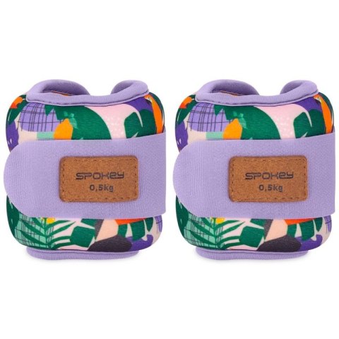 Obciążenia na kostki i nadgarstki Spokey HOME JUNGLE 2x 0,5 kg 0,5 kg