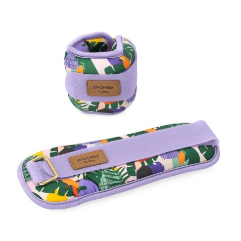 Obciążenia na kostki i nadgarstki Spokey HOME JUNGLE 2x 0,5 kg 0,5 kg