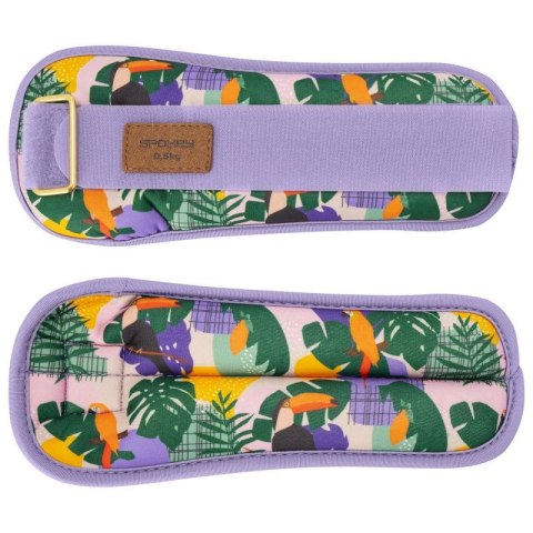 Obciążenia na kostki i nadgarstki Spokey HOME JUNGLE 2x 0,5 kg 0,5 kg