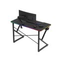 Biurko gamingowe Huzaro Hero 1.7 RGB Black N/A