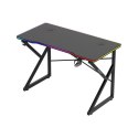 Biurko gamingowe Huzaro Hero 1.7 RGB Black N/A