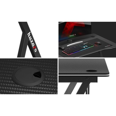 Biurko gamingowe Huzaro Hero 1.4 Black N/A