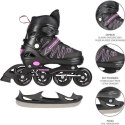 Łyżworolki Nils Extreme NH11912 A 2w1 z wymienną płozą hokejową 31-34 Jr 16-21-045 N/A