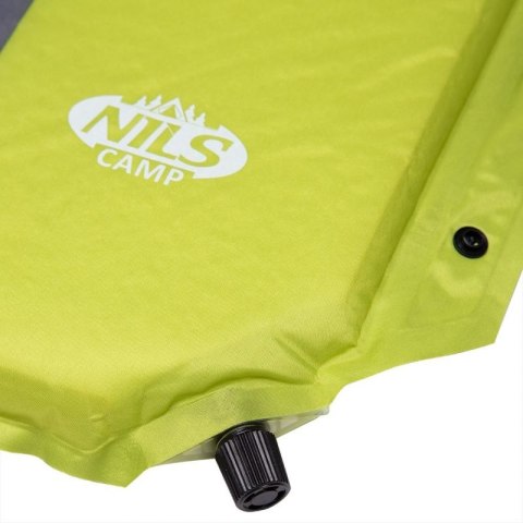 Mata samopompująca z poduszką NILS CAMP NC4349 Zielono-szara N/A Mata samopompująca z poduszką NILS CAMP NC4349 Zielono-szara N/A