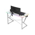 Biurko gamingowe Huzaro Hero 1.7 RGB White N/A