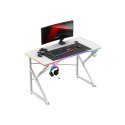 Biurko gamingowe Huzaro Hero 1.7 RGB White N/A