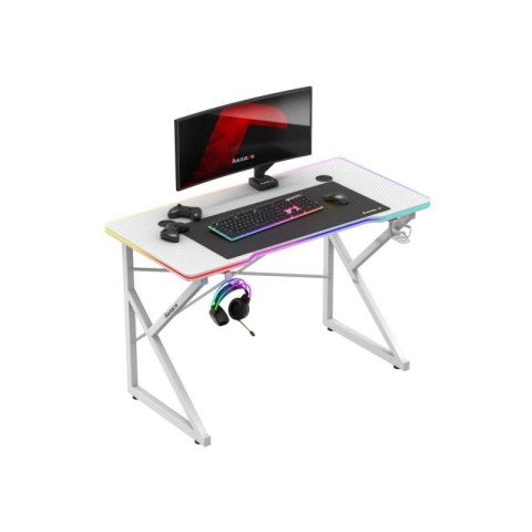 Biurko gamingowe Huzaro Hero 1.7 RGB White N/A Biurko gamingowe Huzaro Hero 1.7 RGB White N/A