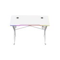 Biurko gamingowe Huzaro Hero 1.7 RGB White N/A