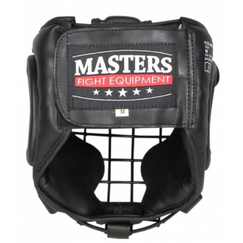 Kask bokserski Masters z kratką - KSS-4BPK 02312-KM01 L Kask bokserski Masters z kratką - KSS-4BPK 02312-KM01 L