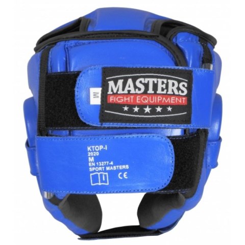 Kask turniejowy MASTERS - KTOP-1 0217-02M czarny+M Kask turniejowy MASTERS - KTOP-1 0217-02M czarny+M