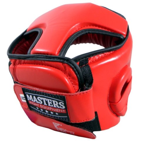 Kask turniejowy MASTERS - KTOP-1 0217-02M czarny+M Kask turniejowy MASTERS - KTOP-1 0217-02M czarny+M