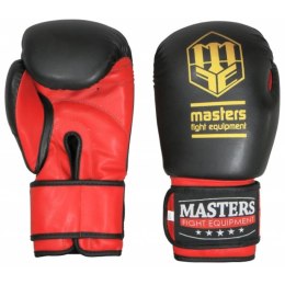 Rękawice bokserskie Masters - RPU-3 0140-1002 czarny+12 oz