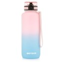 Bidon sportowy Meteor 1500 ml różowy/niebieski uniw