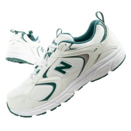 New Balance buty męskie sportowe sneakersy wytrzymałe modne białe zielone 43
